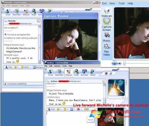 Скриншот программы Live WebCam для Windows XP