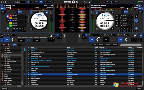 Скриншот программы Serato DJ для Windows XP